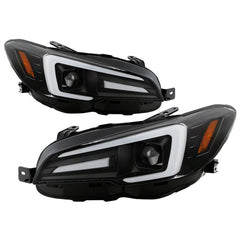 Spyder Signature Halogen Model Projector Headlights Black Subaru WRX 15-21 / STI 15-21 | 5088086