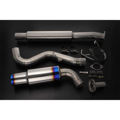 Tomei Titanium Type 80 CatBack Exhaust Subaru BRZ 17-24 / Toyota 86 2013-2024 | TB6090-SB03C