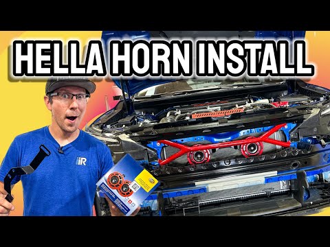 Noble Hella Easy Plug N Play Hella Horn Wiring Harness Subaru WRX 2022-2024