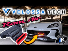 Velossa Tech Lit Kit Big Mouth Ram Air Intake Snorkel Subaru BRZ 22-24 / Toyota GR86 22-24