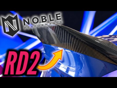 Noble RD2 Style Duckbill Rear Spoiler Carbon Fiber Subaru WRX 2022-2025