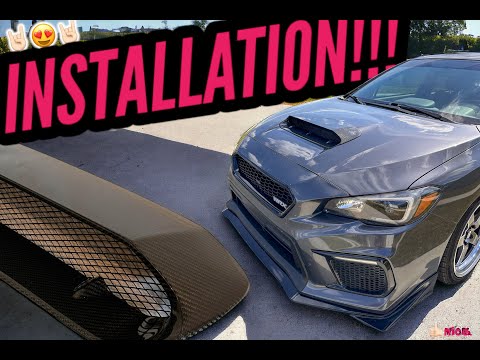 Noble RD Style Hood Scoop (Carbon Fiber) 2015-2021 Subaru WRX/ STI