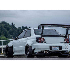 ABW Motorsport 80mm Recessed Arch Fender Flares Subaru WRX / STI 2002-2005 Sedan