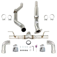 AWE Track Edition Cat Back Exhaust Chrome Tips Subaru BRZ / Toyota GR86 / Toyota 86 / Scion FR-S | 3020-32279