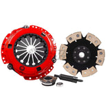 Action Clutch ACR-1611 Stage 6 2MD (Iron Buttons, 6-Puck Rigid) Incl. Dual HD Pressure Plate+Bearing Kit Nissan Skyline 1986-1989 3.0L R31