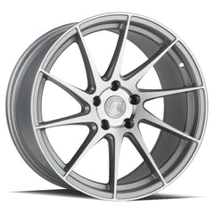 AodHan AH09 Gloss Silver Machined Face Wheel 18x8.5 (Driver Side) 35mm 5x100