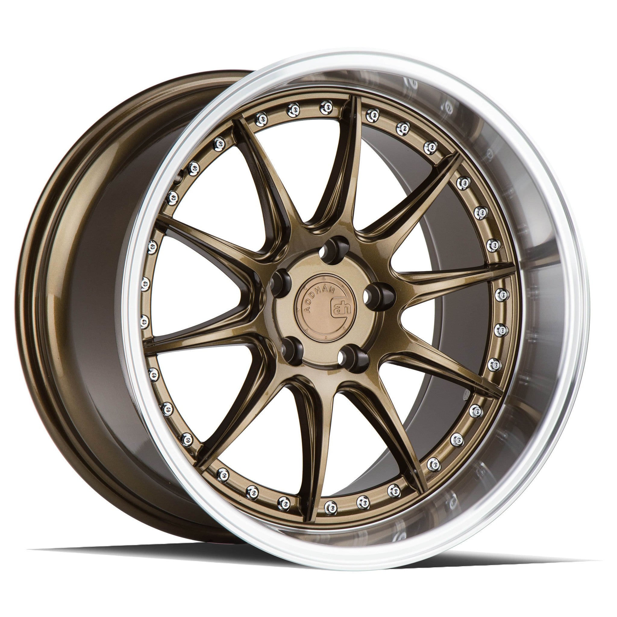 AodHan DS-07 Bronze w/Machined Lip Wheel 18x10.5 22mm 5x114.3