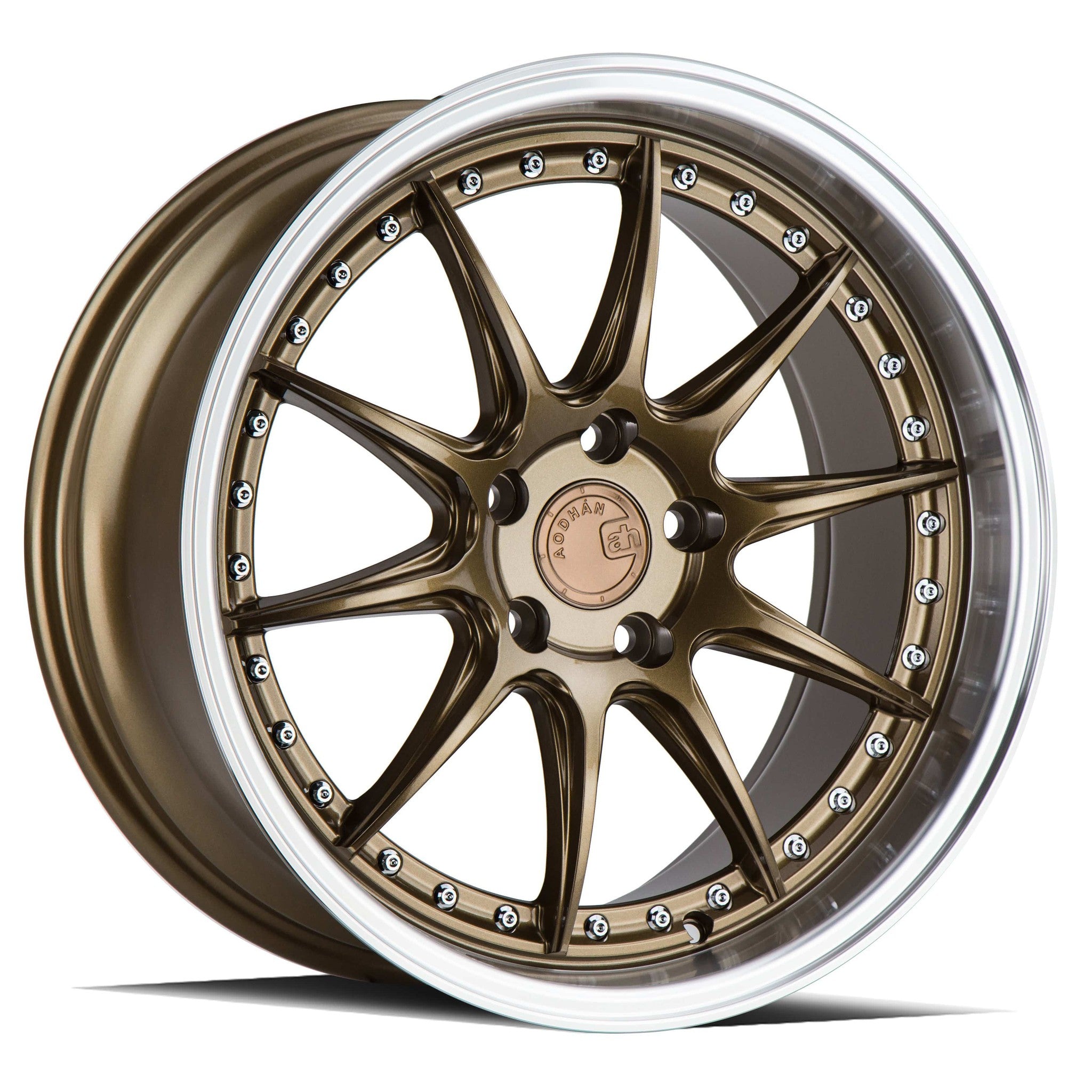 AodHan DS-07 Bronze w/Machined Lip Wheel 18x8.5 35mm 5x114.3