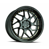 AodHan DS01 Gloss Black W /Gold Rivets Wheel 19x9.5 22mm 5x114.3