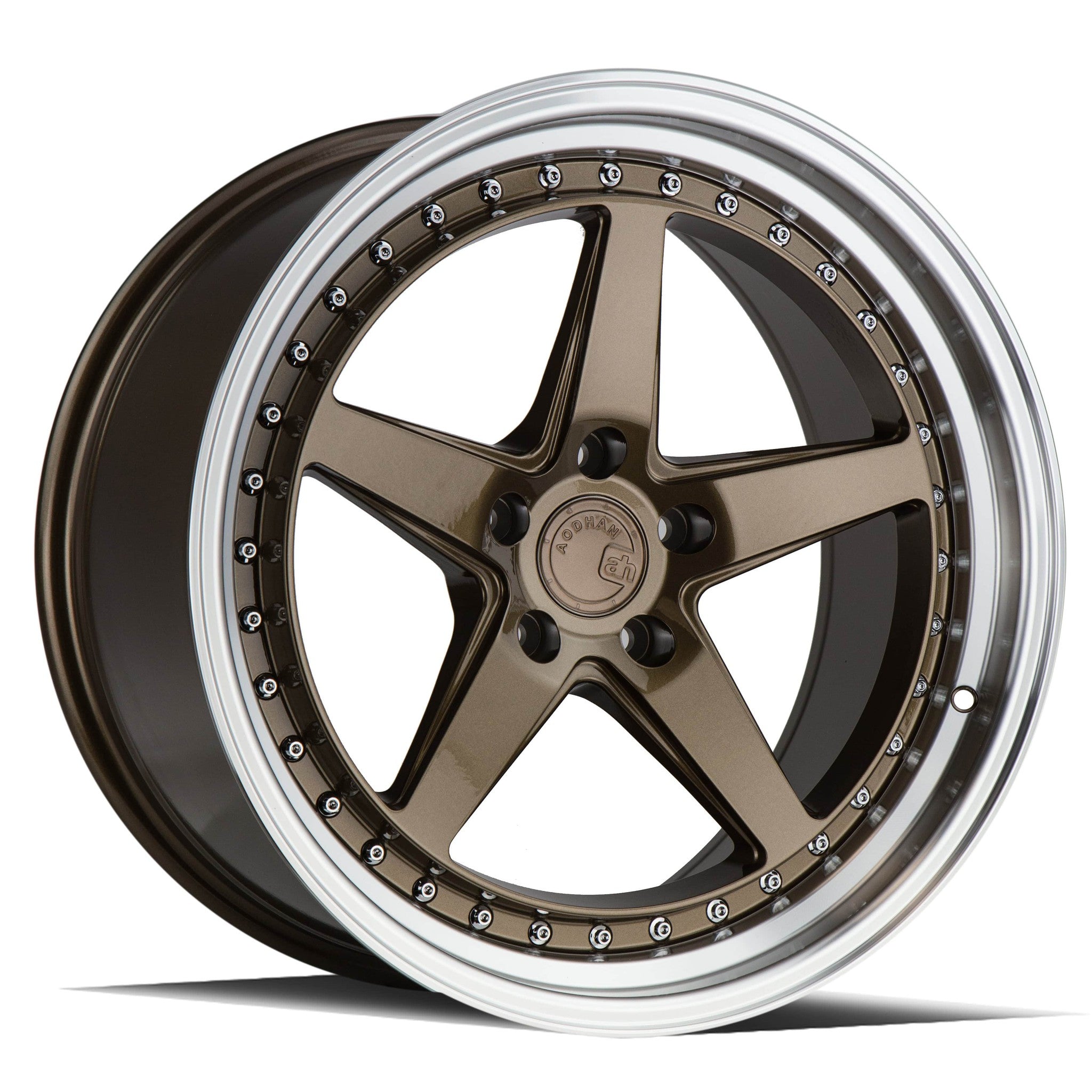 AodHan DS05 Bronze w/Machined Lip Wheel 18x9.5 30mm 5x114.3