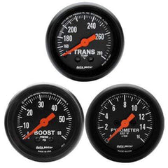 AutoMeter Ultra Light Silver Gauge Kit & Triple Pillar Pod 99-06 Ford Power Stroke