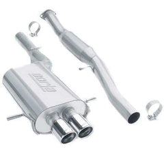 Borla Hush Twin-Tip Cat Back Exhaust Subaru WRX / STI 2002-2007