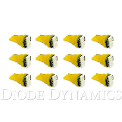 Diode Dynamics 194 LED Bulb SMD2 LED Amber Set of 12