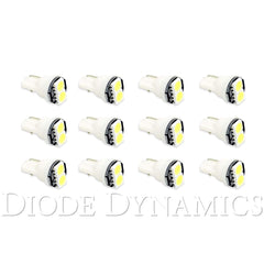 Diode Dynamics 194 LED Bulb SMD2 LED Cool White Set of 12