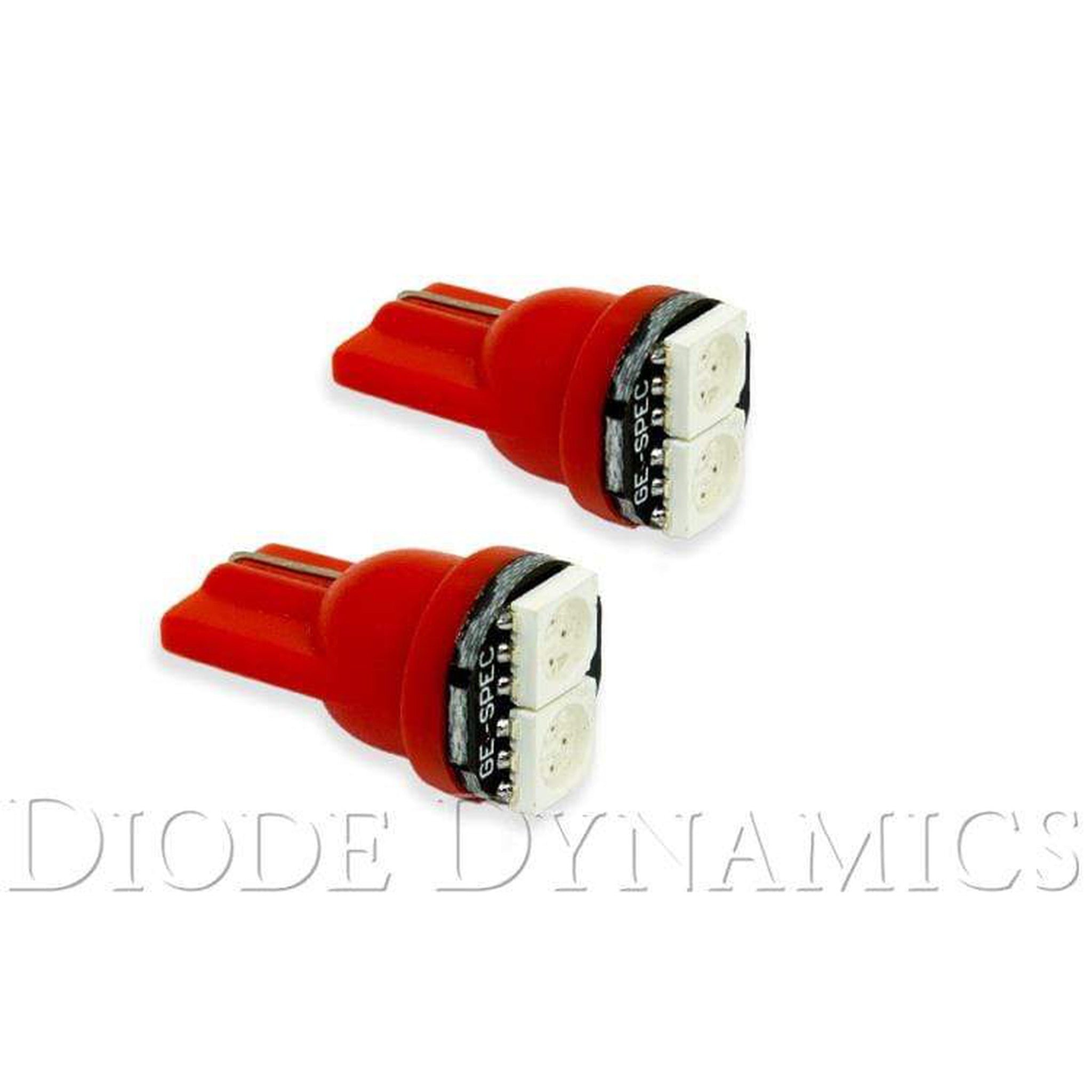 Diode Dynamics 194 LED Bulb SMD2 LED Red Pair