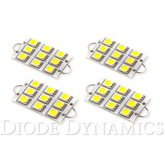 Diode Dynamics 44mm SML9 LED Bulb Cool White Set of 4