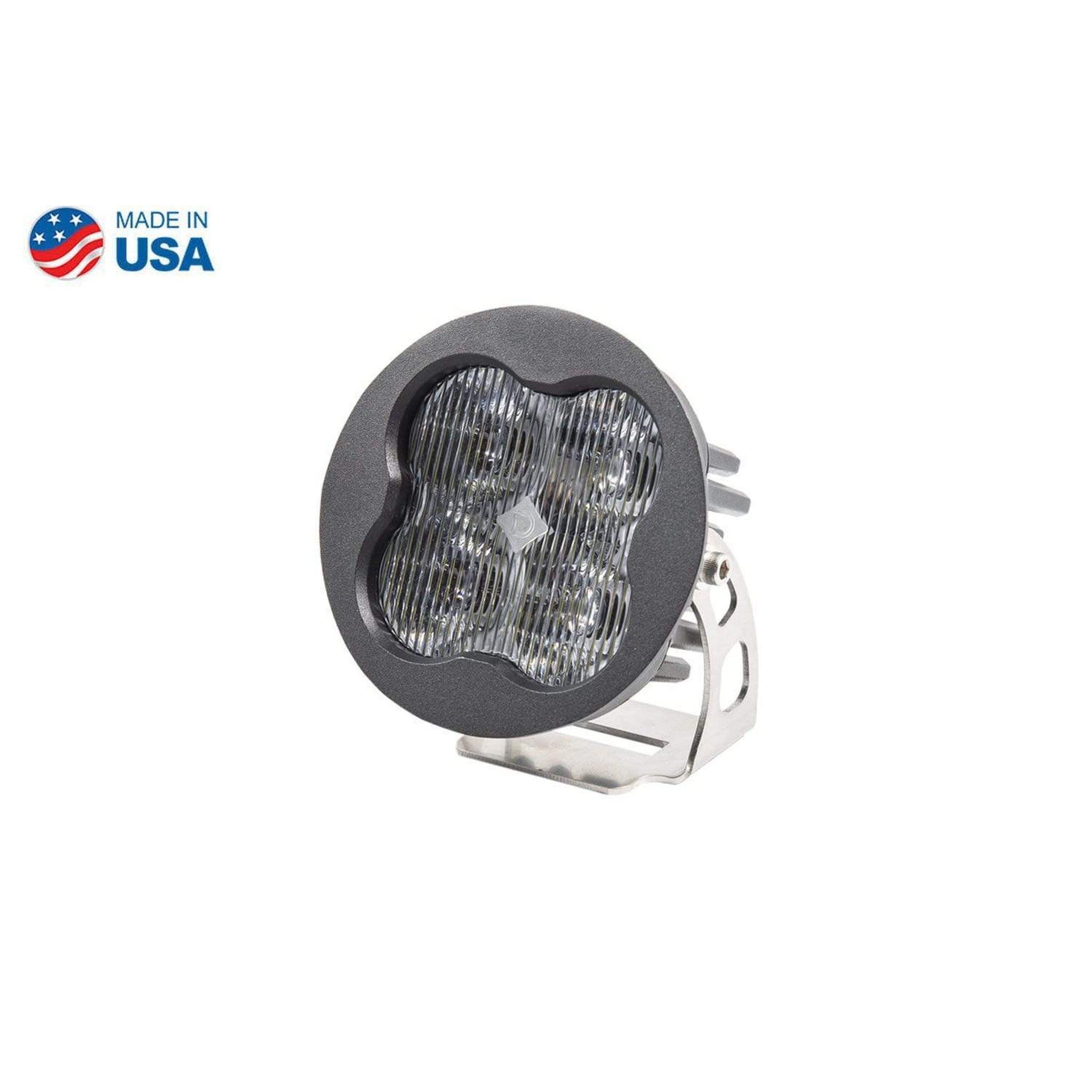 Diode Dynamics Worklight SS3 Pro White SAE Fog Round Single