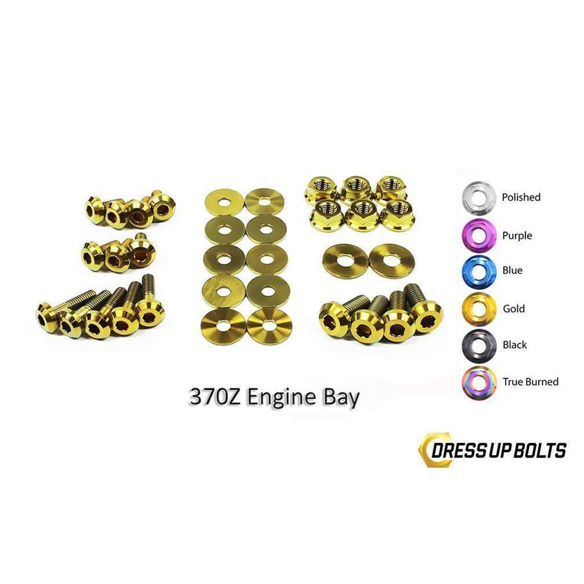 Dress Up Bolts Nissan 370Z (2009-2019) Z34 Titanium Engine Bay Kit