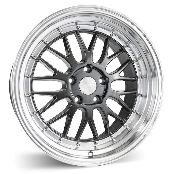 ESR 19x10.5 5x120 +22 Gunmetal Machine Lip SR05 Wheel