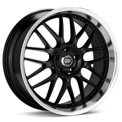 Enkei Lusso 18x9 40 5x114.3  Black w/ Machined Lip | 469-890-6540BK