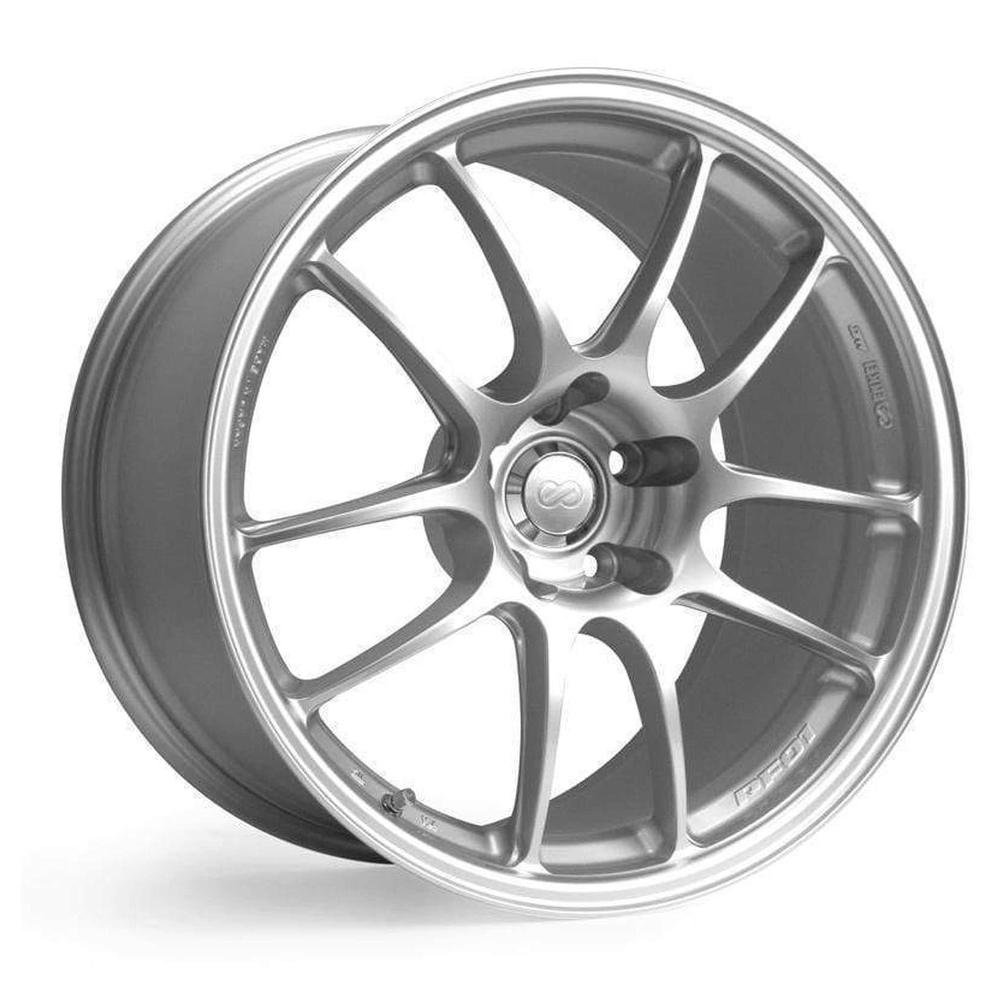 Enkei PF01 18x10.5 5x114.3 38 Silver | 460-8105-6638SP