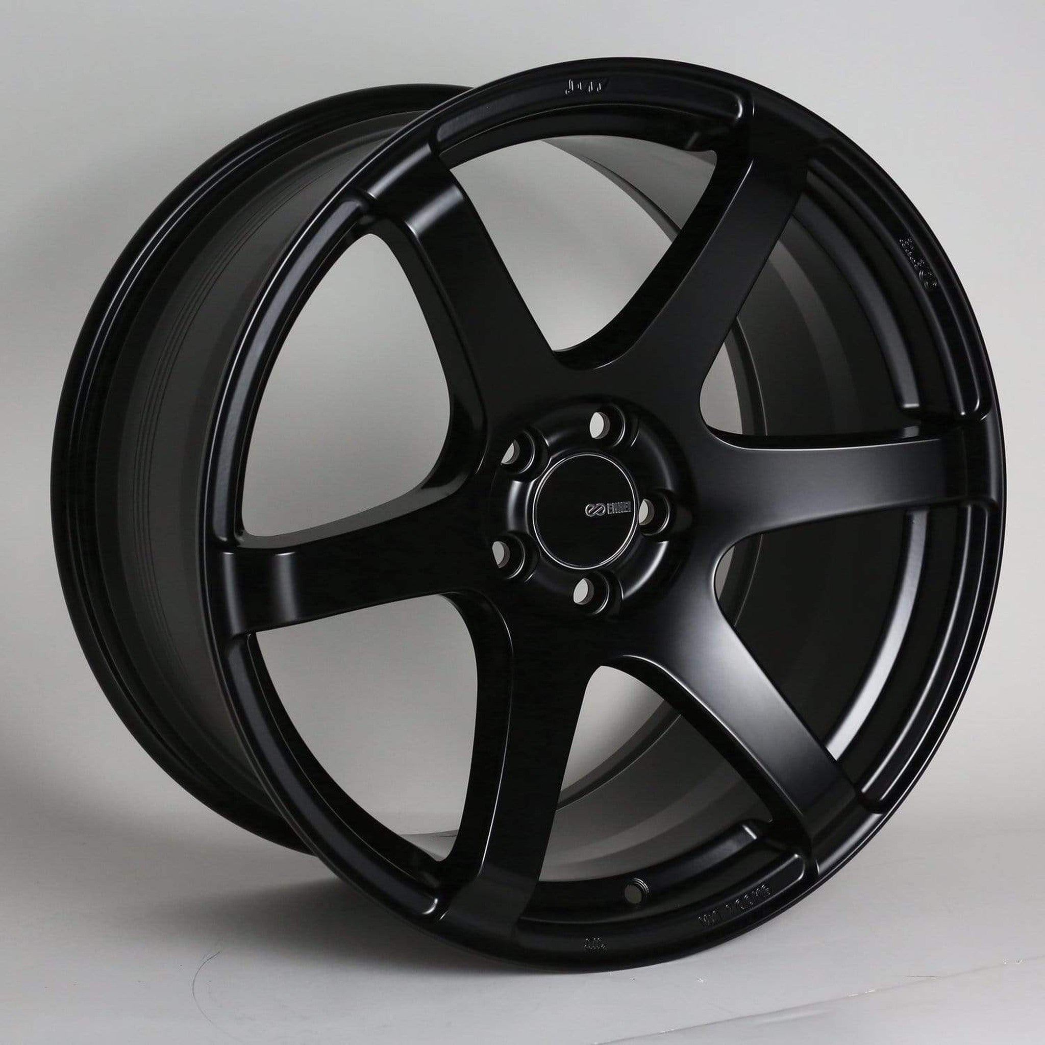 Enkei T6S 17x8 35 5x114.3 Matte Black | 485-780-6535BK