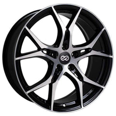 Enkei Vulcan 17x7.5 45 5x114.3 Black Machined | 517-775-6545BKM