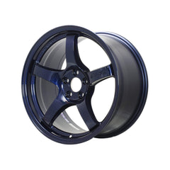 Gram Lights 57CR 18x9.5 +38 5x114.3 Eternal Blue Wheel WGCRX38EEBP