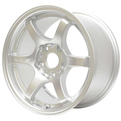 Gram Lights 57DR 15x8 +35 4x100 Sunlight Silver Wheel