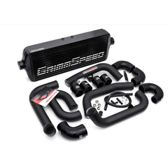 GrimmSpeed 2008-2014 Subaru STI Front Mount Intercooler Kit Black Core / Black Pipe