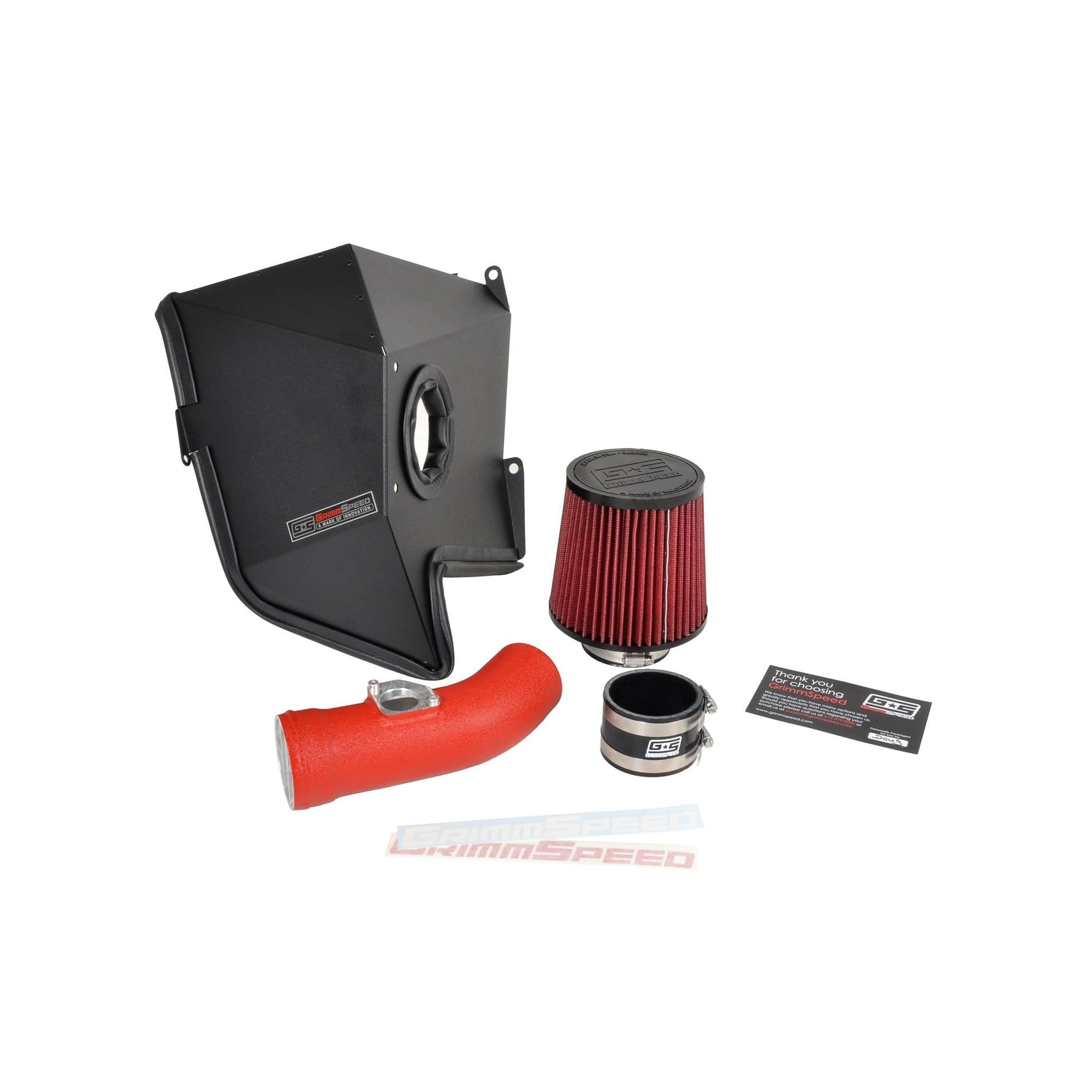 GrimmSpeed Cold Air Intake Red WRX / STI 2002-2007 / Forester XT 2004-2008