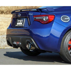 HKS Hi-Power Single Racing V2 Cat Back Exhaust Scion FR-S / Subaru BRZ / Toyota 86 2013-2022 | 32016-BT003