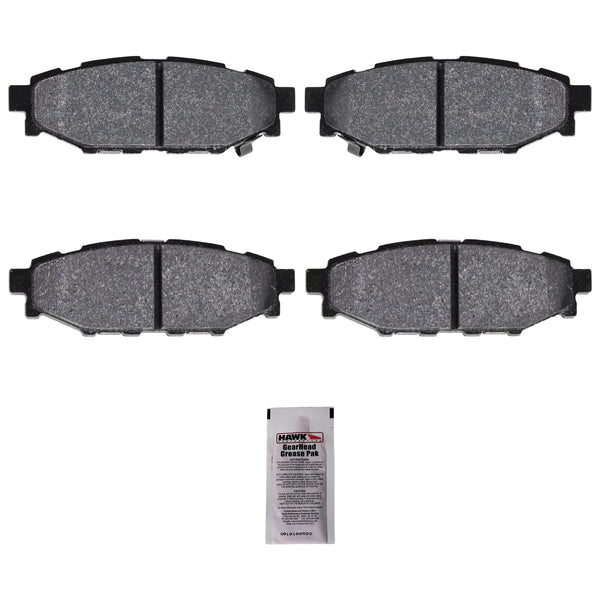 Hawk HPS Rear Brake Pads Subaru WRX 2008-2021 / BRZ 2013-2020 / FR-S  2013-2016 | HB557F.545