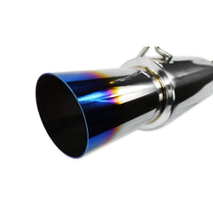 ISR Performance Single GT Exhaust With Burnt Tip- Nissan 350Z | IS-GT-350Z-BT