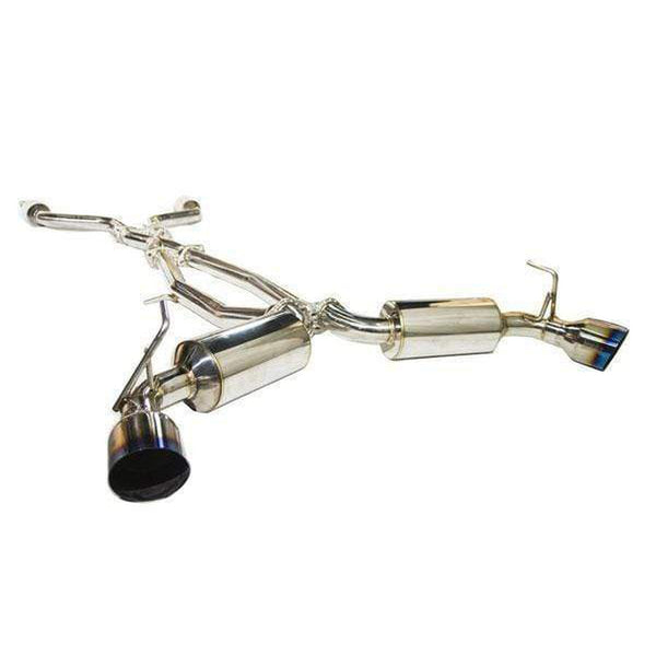 Invidia Dual N1 GT Titanium Tip Cat Back Exhaust Nissan 370Z 2009