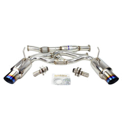 Invidia Dual N1 Titanium Tip Cat Back Exhaust STI 2008-2014 / WRX 2011-2014 Hatchback | HS08STIGTT