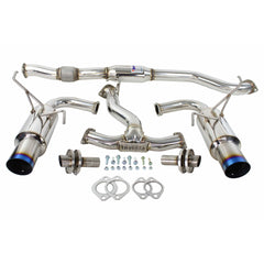 Invidia Dual N1 Titanium Tips Cat Back Exhaust Subaru WRX / STI 2015-2021 / Forester XT 2014-2017 | HS15STIGTT