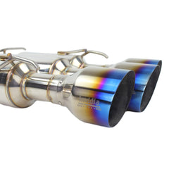 Invidia Gemini Triple Titanium Burnt Tip Cat-back Exhaust Honda Civic SI Coupe 2017-2021 | HS17CS27GM3ST