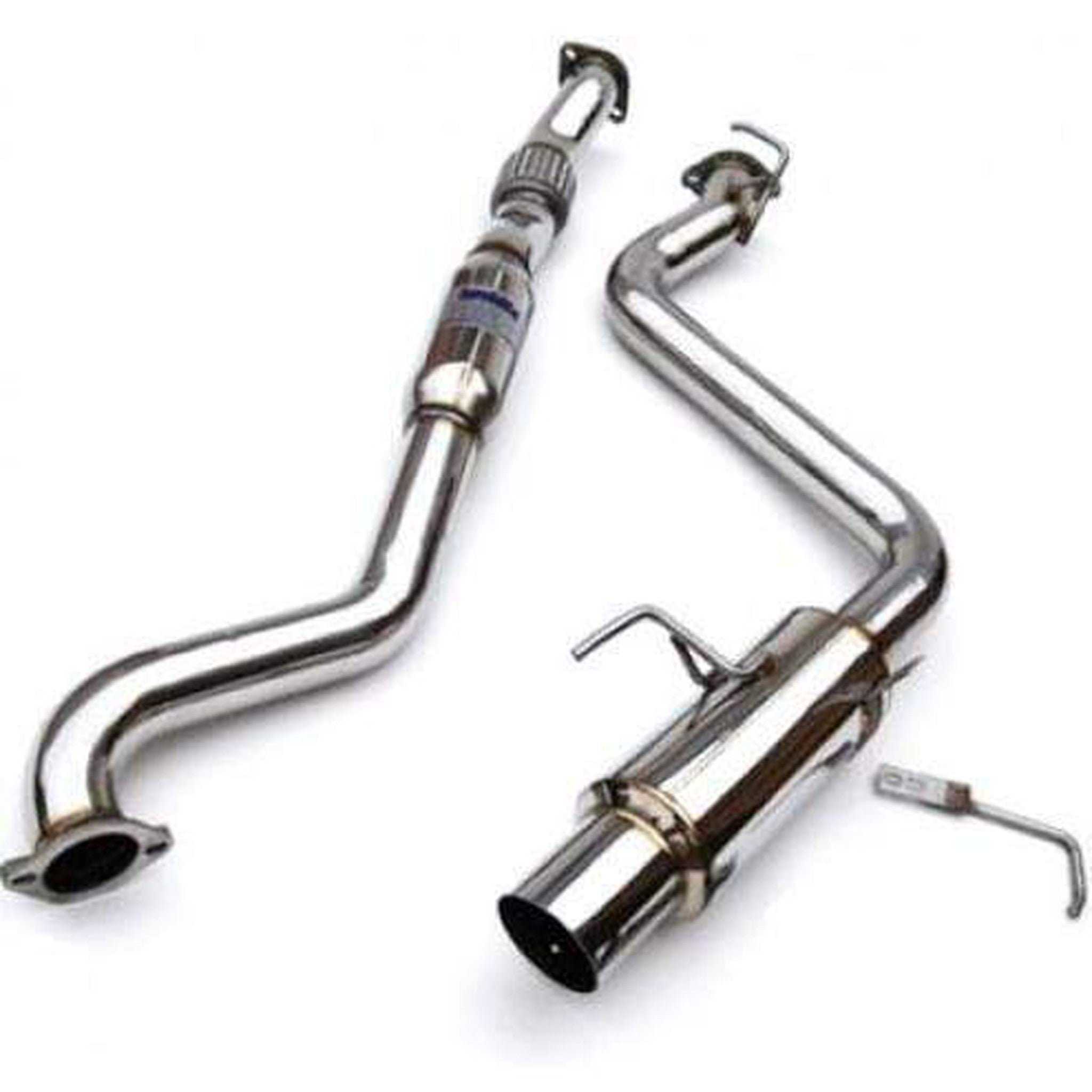 Invidia N1 Cat Back Exhaust Single Tip Subaru WRX Sedan 2008-2014 / STI Sedan 2011-2014 | HS08SW4GTP