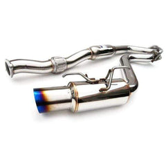 Invidia N1 Cat Back Exhaust Single Titanium Tip Subaru WRX / STI 2015-2021 | HS15SW4GTT