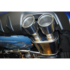 Invidia Q300 Cat Back Exhaust SS Rolled Tips Subaru WRX / STI 2015-2021 | HS15STIG3S