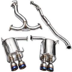 Invidia Q300 Cat Back Exhaust Titanium Tips Subaru WRX / STI 2015-2021 | HS15STIG3T