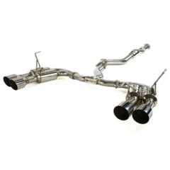 Invidia R400 Gemini Cat Back Exhaust Quad SS Tip Subaru WRX / STI 2011-2014 Sedan | HS11STIGM4SS