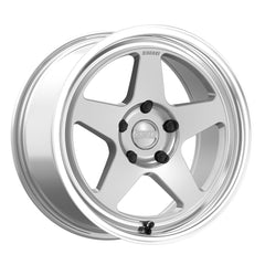 Kansei KNP HYPER SILVER & BRIGHT MACHINED LIP Wheel 17X9 5X114.3 +22mm 73.1HB