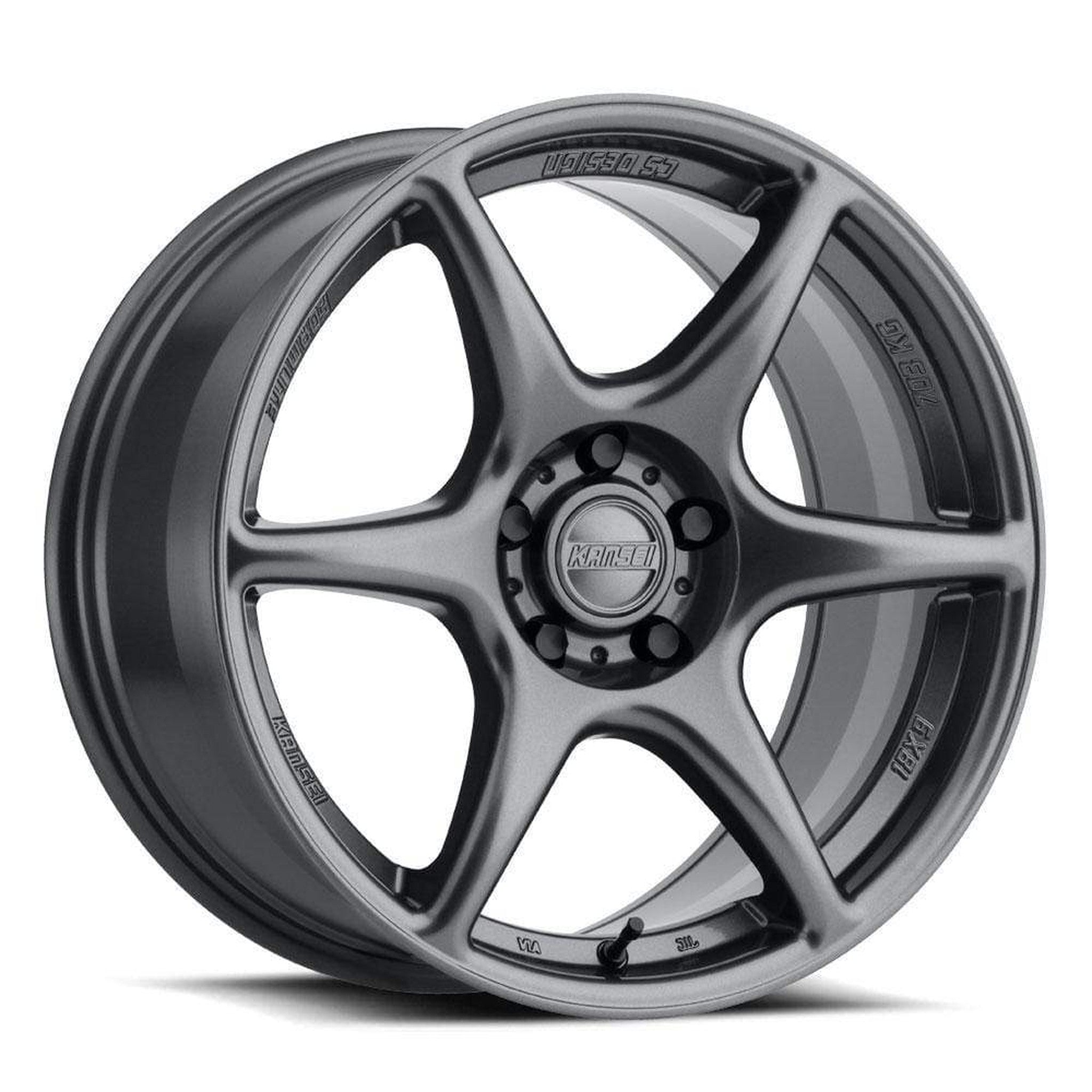 Kansei Tandem Wheel Gunmetal Gloss 18X9.5 5X120 +22