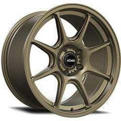 Konig 102BZ Lockout Matte Bronze Wheel 17X8 4X108 +40mm 73.10HB