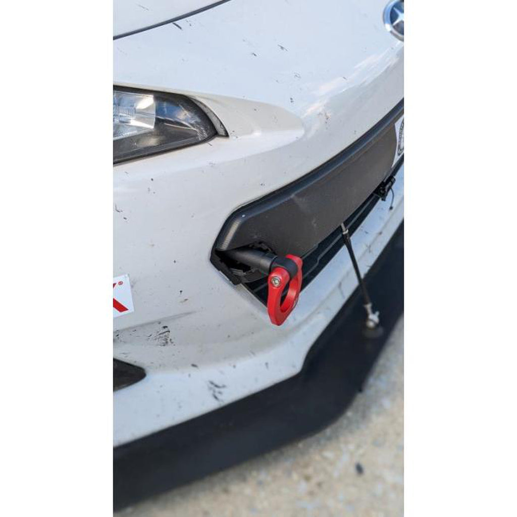 DEWHEL JDM Racing Aluminum Tow Hook Front for Scion FR-S BRZ Impreza WRX  Sti Toyota 86 Black