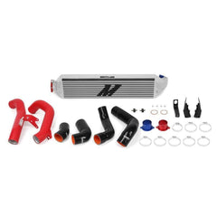 Mishimoto Intercooler Kit Silver w/Red Pipes Honda Civic 1.5T 2016+ / Civic Si 2017+