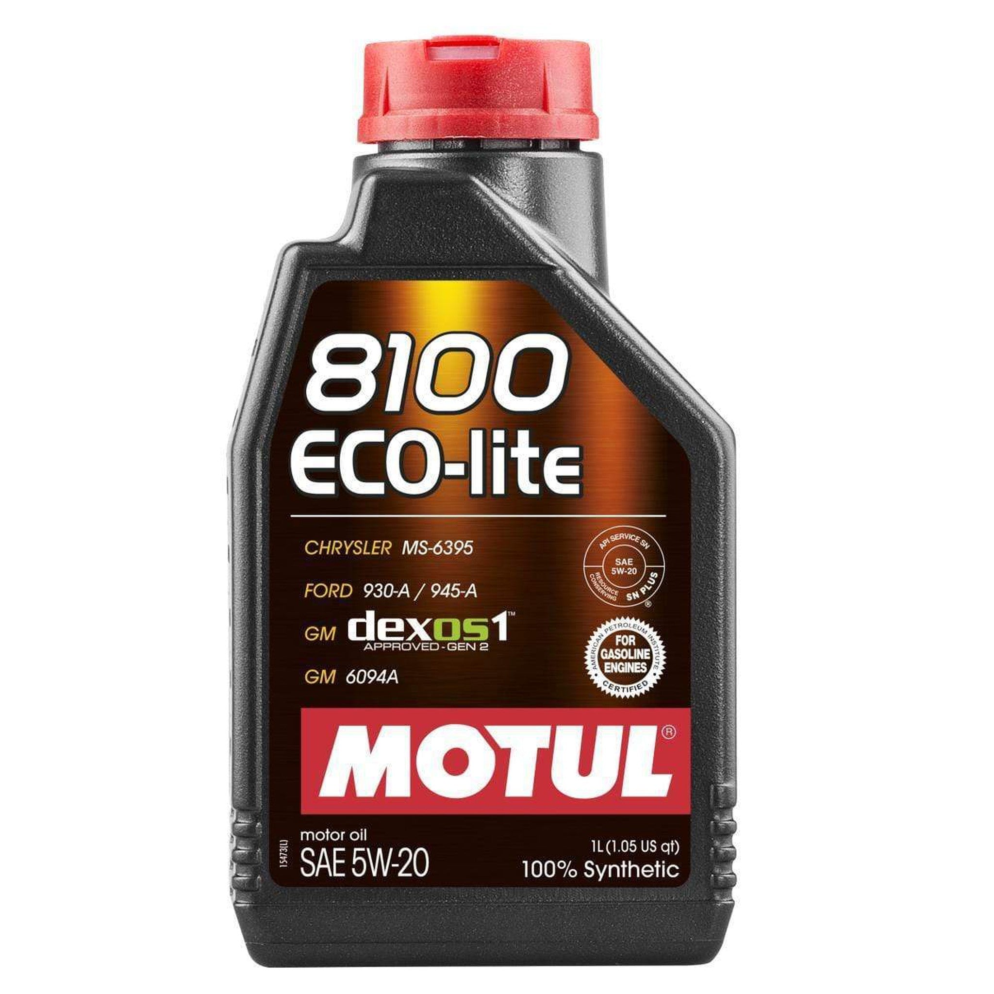 Motul 1L Synthetic Engine Oil 8100 5W20 ECO-LITE