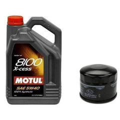 Motul 8100 5W40 X-Cess Gen2 Oil Change Kit Subaru WRX 2015-2021 / Forester XT 2014-2018